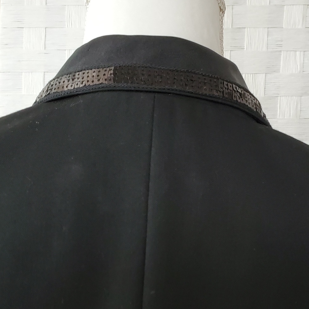 Black Sequin Blazer - Picture 7 of 7